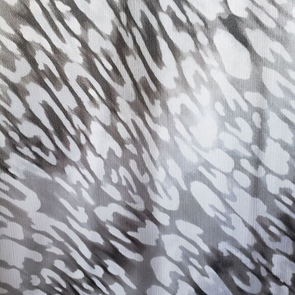 Anne Klein silver blouse, size L - Picture 7 of 10